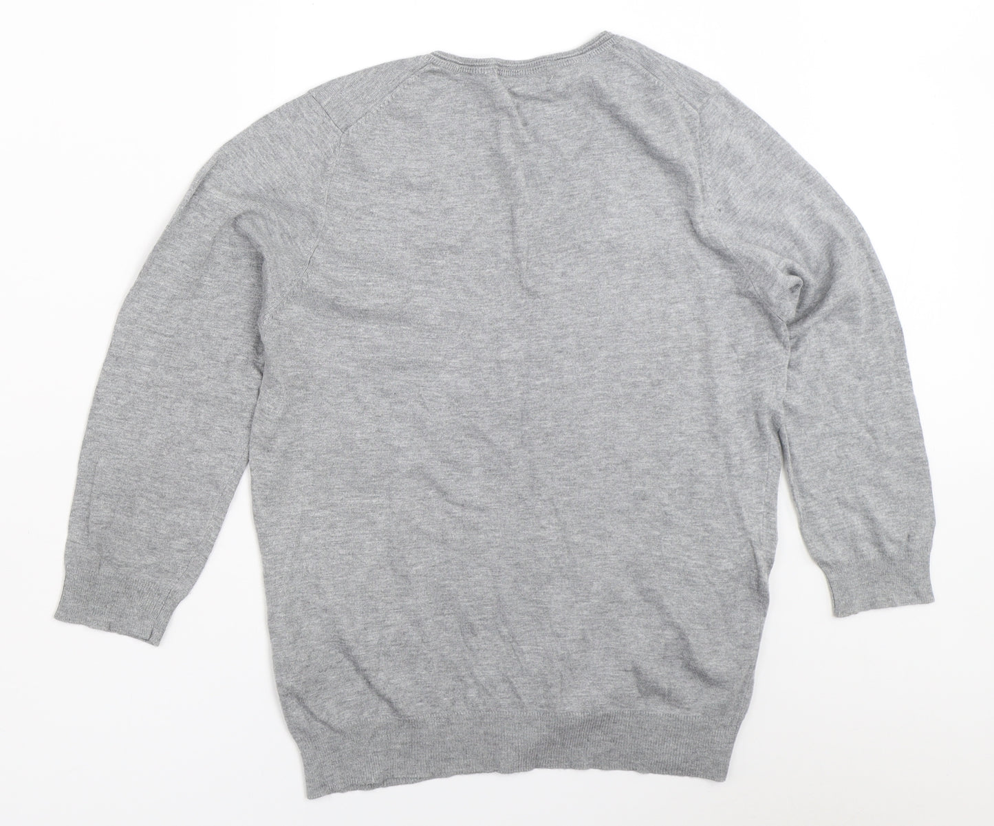 Marks and Spencer Womens Grey   Pullover Jumper Size 14