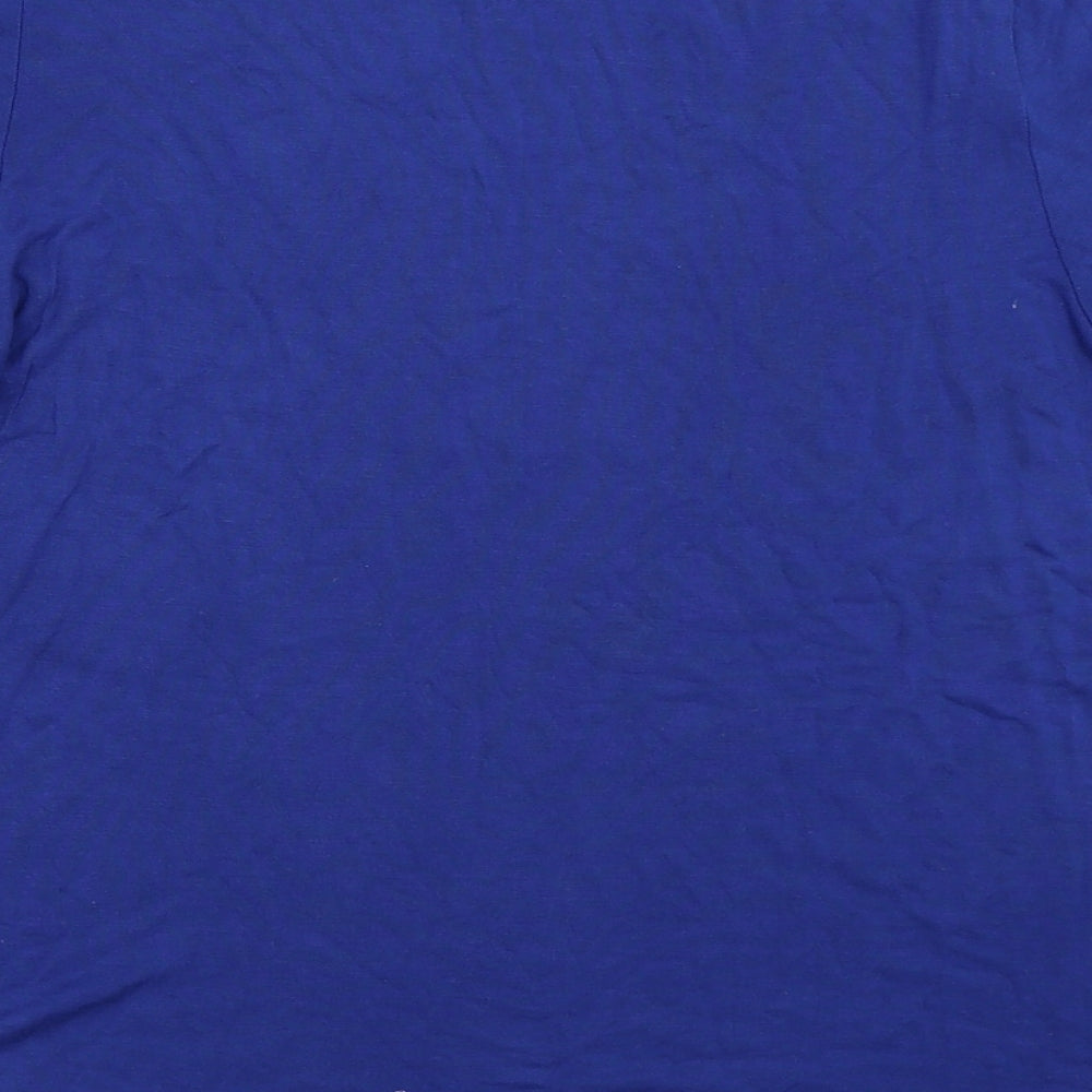 Marks and Spencer Womens Blue   Basic T-Shirt Size 14