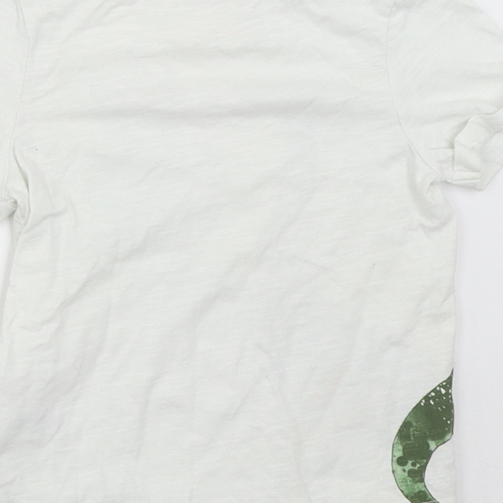 Nutmeg Boys White   Basic T-Shirt Size 12-18 Months