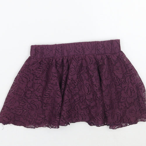 Terranova Girls Purple   A-Line Skirt Size 4-5 Years