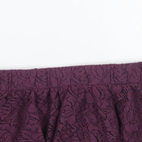 Terranova Girls Purple   A-Line Skirt Size 4-5 Years