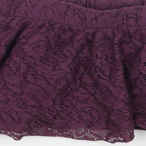 Terranova Girls Purple   A-Line Skirt Size 4-5 Years