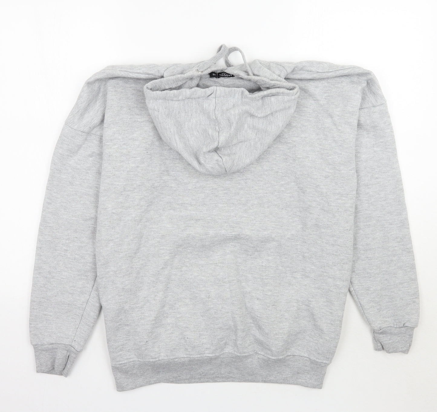 Nasty Gal Womens Grey   Pullover Hoodie Size XS