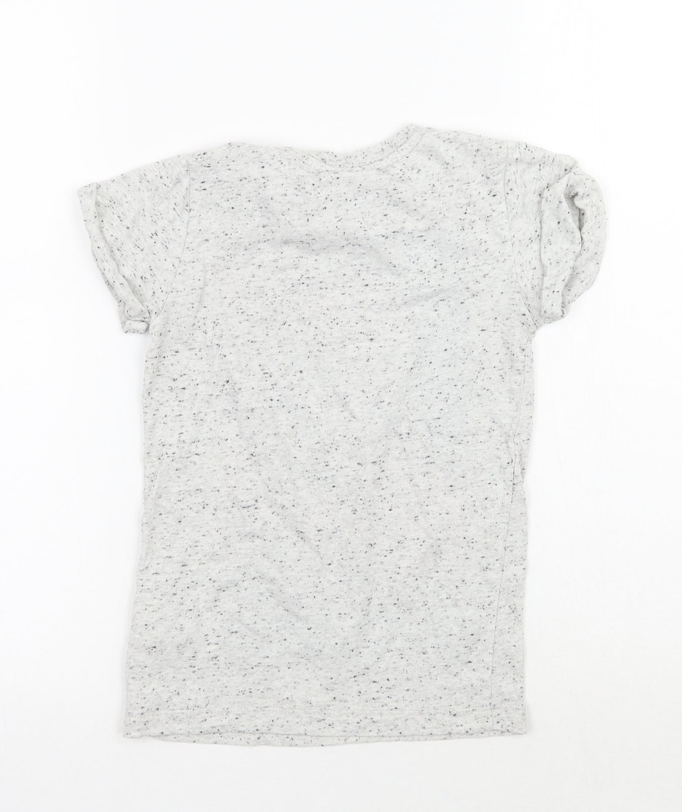 NEXT Boys Grey  Rayon Basic T-Shirt Size 5 Years