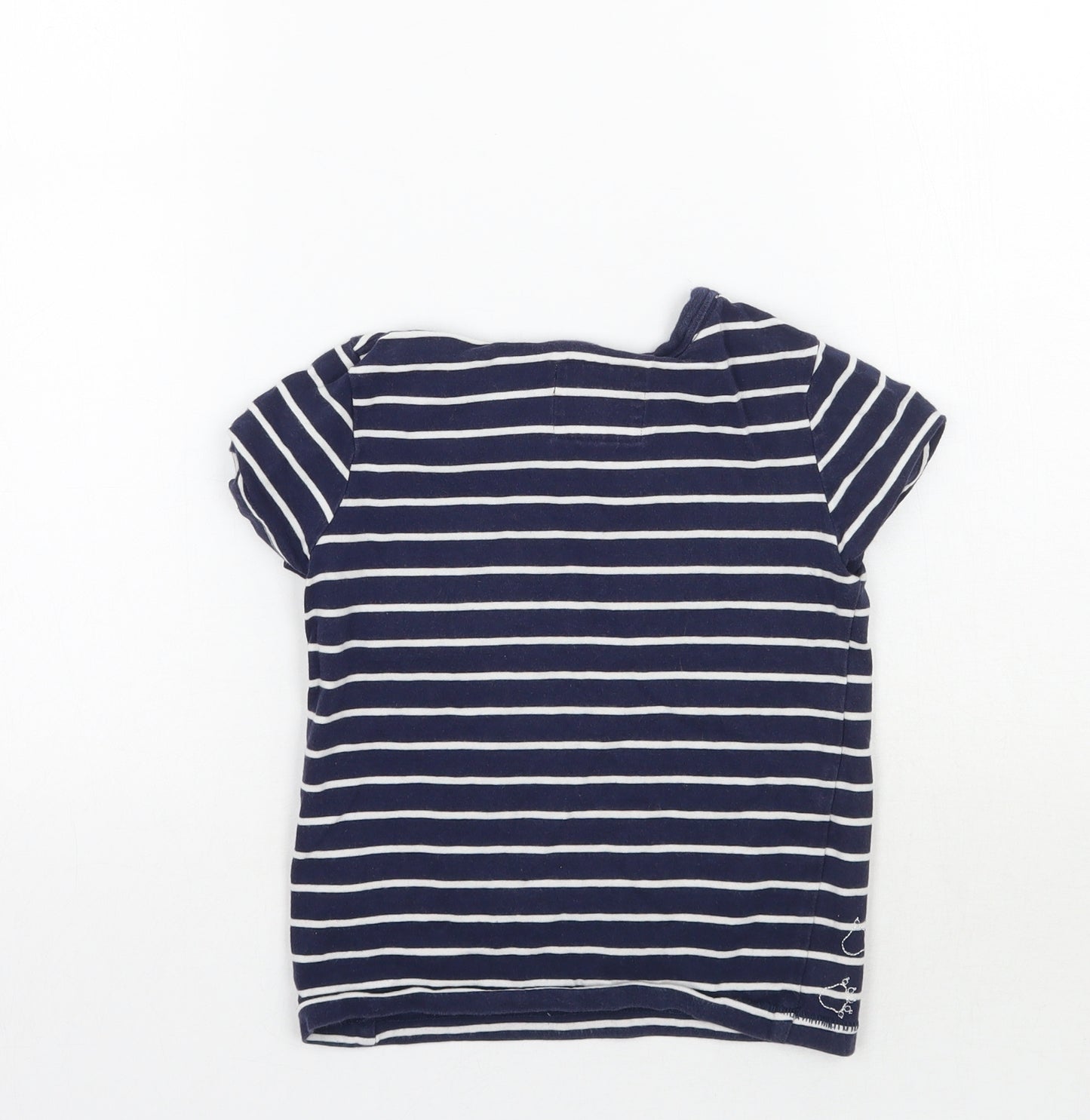 Debenhams Boys Blue Striped  Basic T-Shirt Size 2-3 Years  - THE GRUFFALO