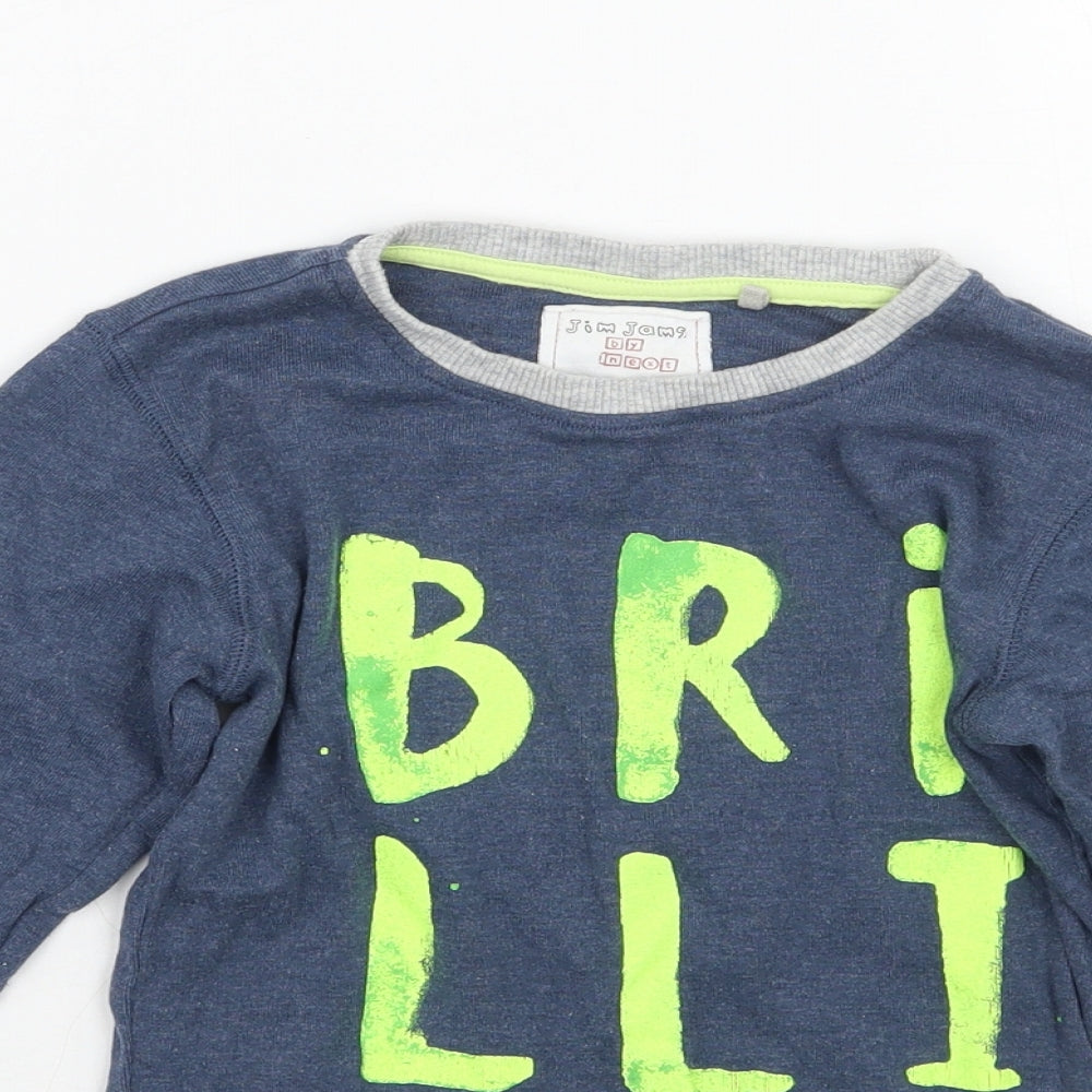 NEXT Boys Blue   Basic T-Shirt Size 4-5 Years