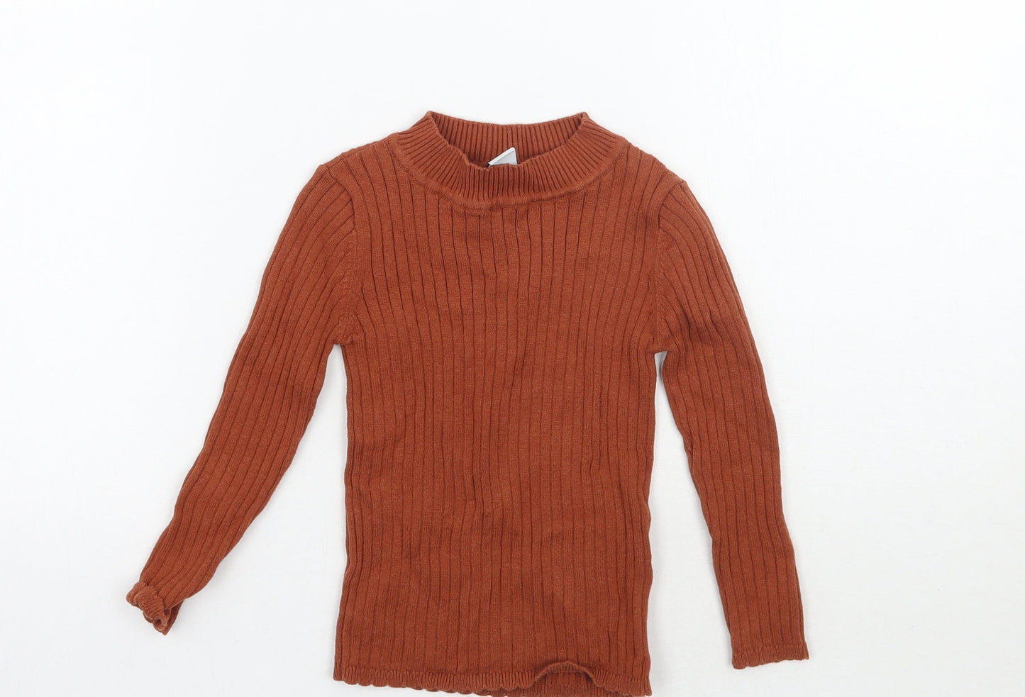 TU Girls Brown   Pullover Jumper Size 2 Years