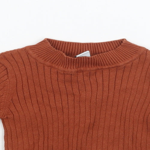 TU Girls Brown   Pullover Jumper Size 2 Years
