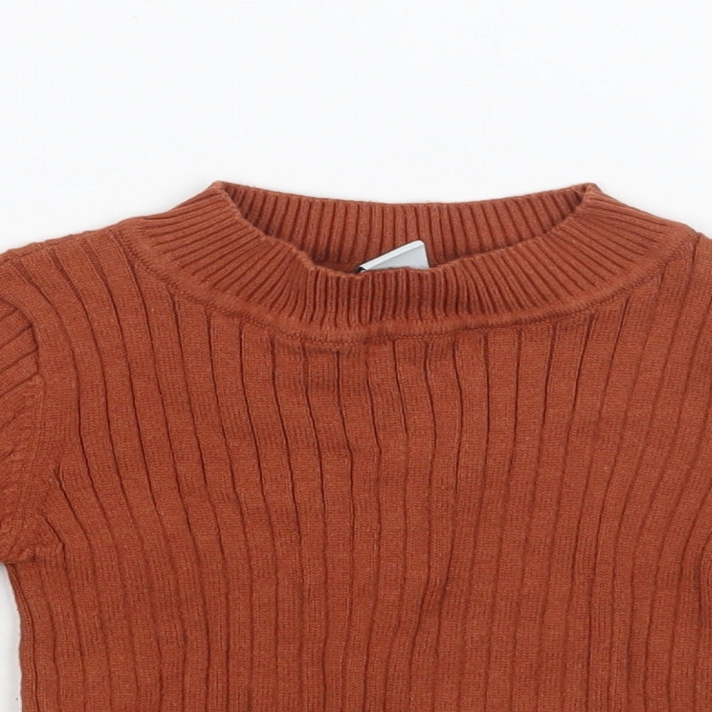 TU Girls Brown   Pullover Jumper Size 2 Years