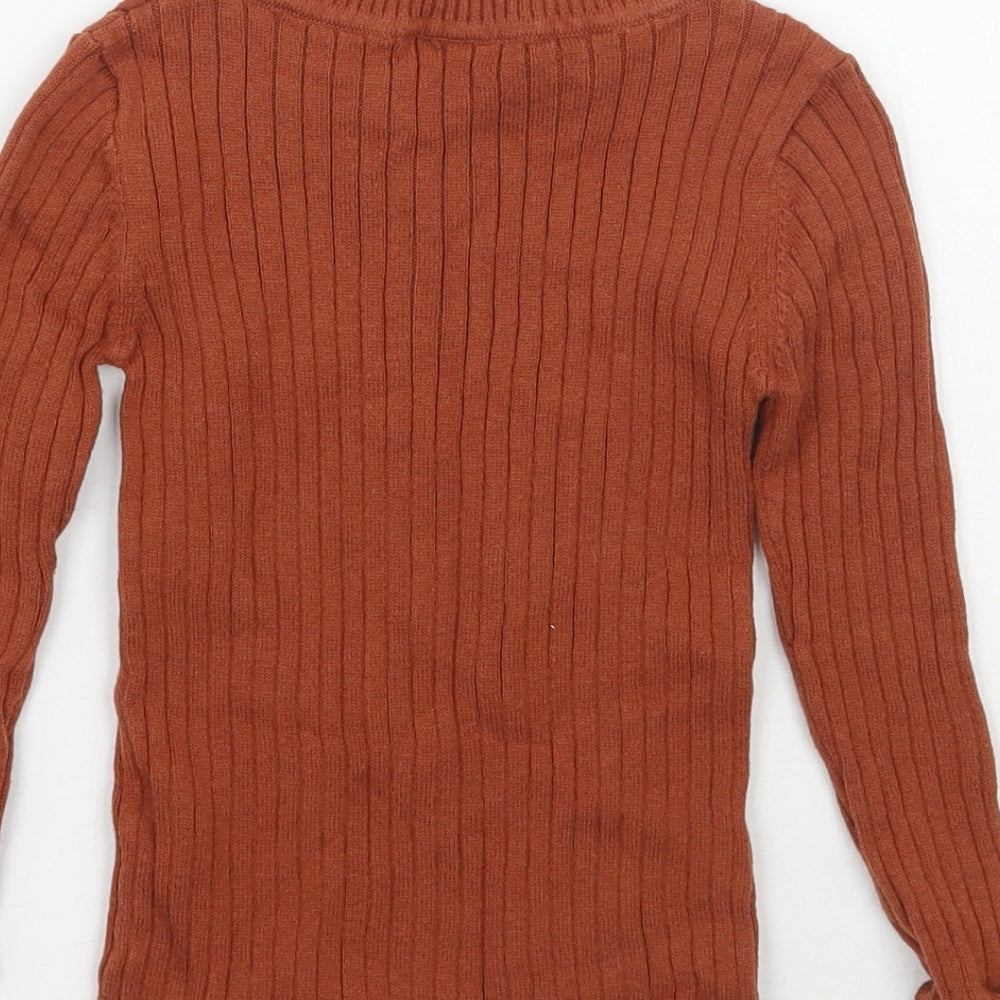 TU Girls Brown   Pullover Jumper Size 2 Years