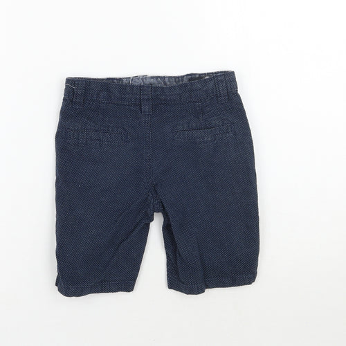 Denim co Boys Blue Polka Dot  Cargo Shorts Size 5-6 Years