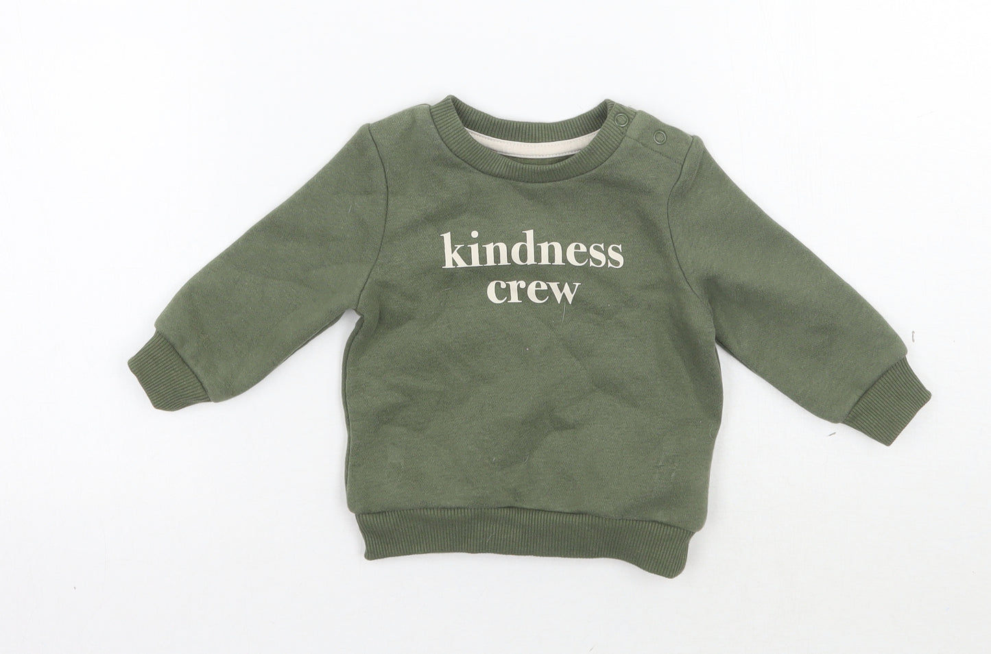 Primark Baby Green   Pullover Jumper Size 3-6 Months