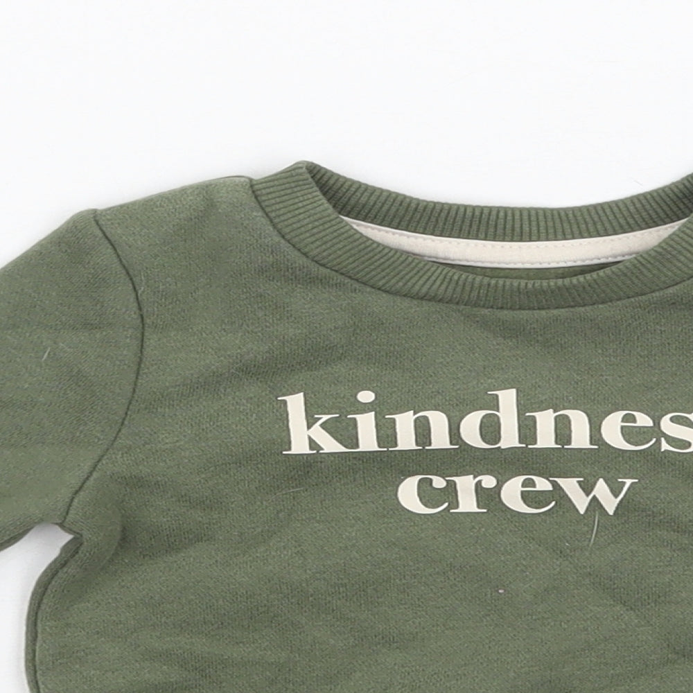 Primark Baby Green   Pullover Jumper Size 3-6 Months