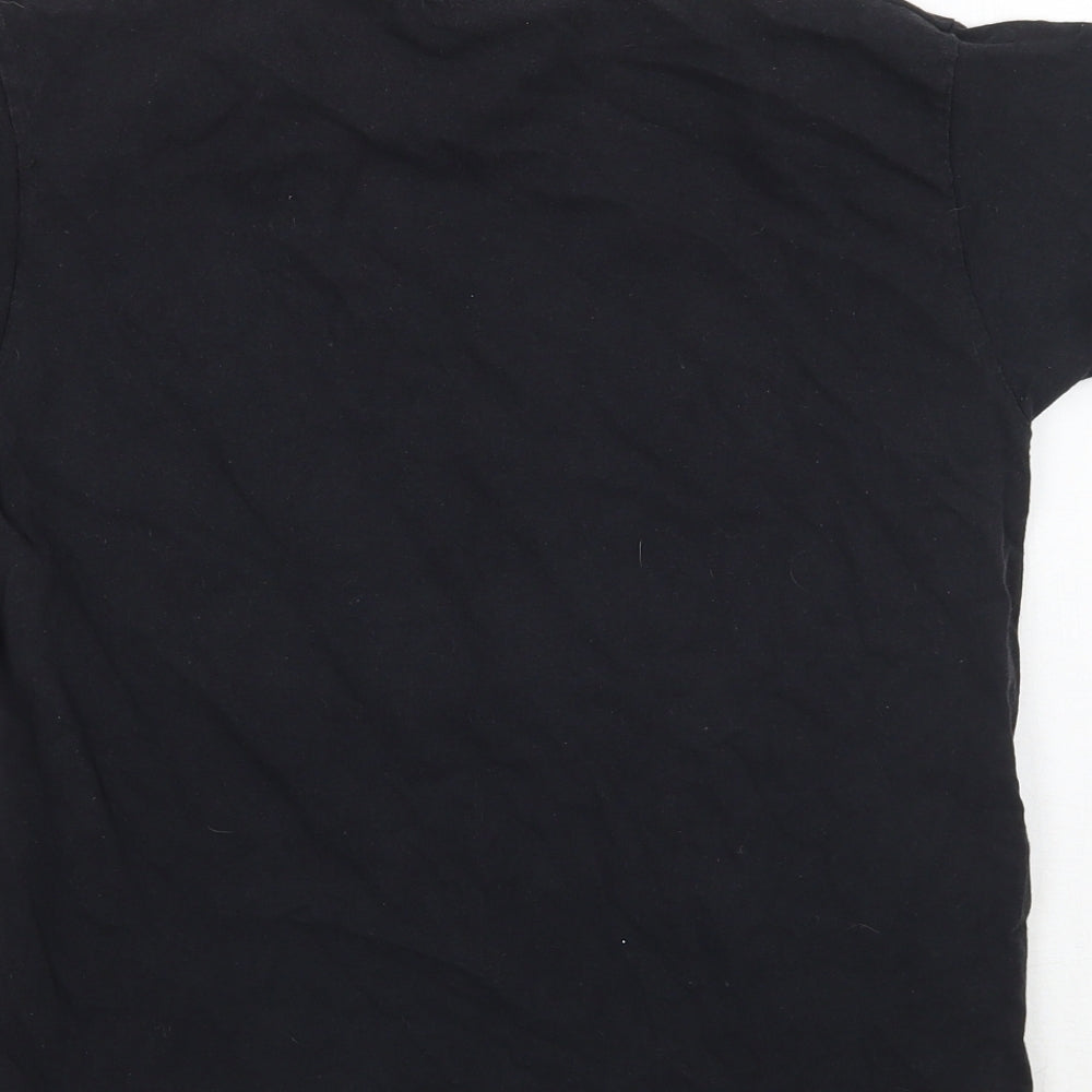 Fortnite Boys Black   Basic T-Shirt Size S