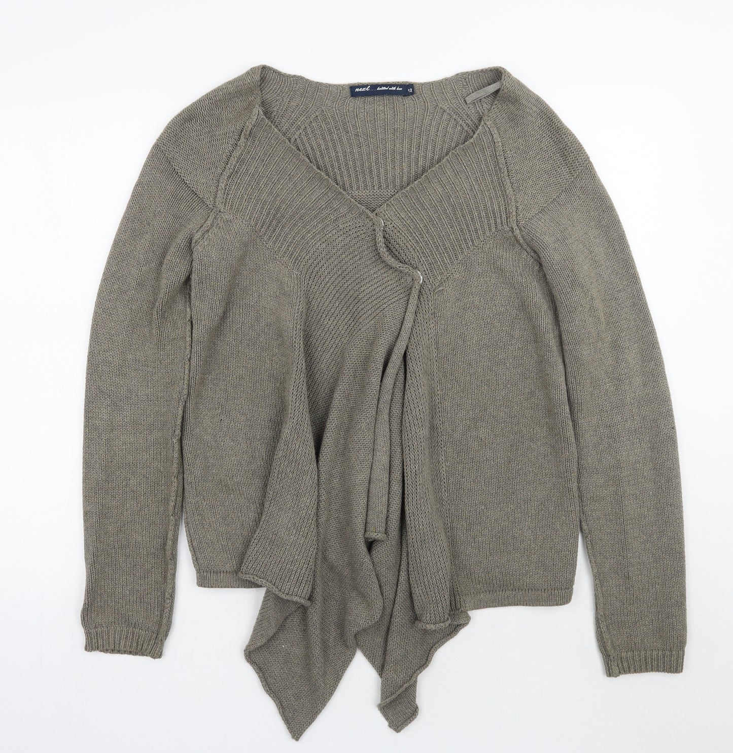 NEXT Womens Green   Cardigan Jumper Size 12