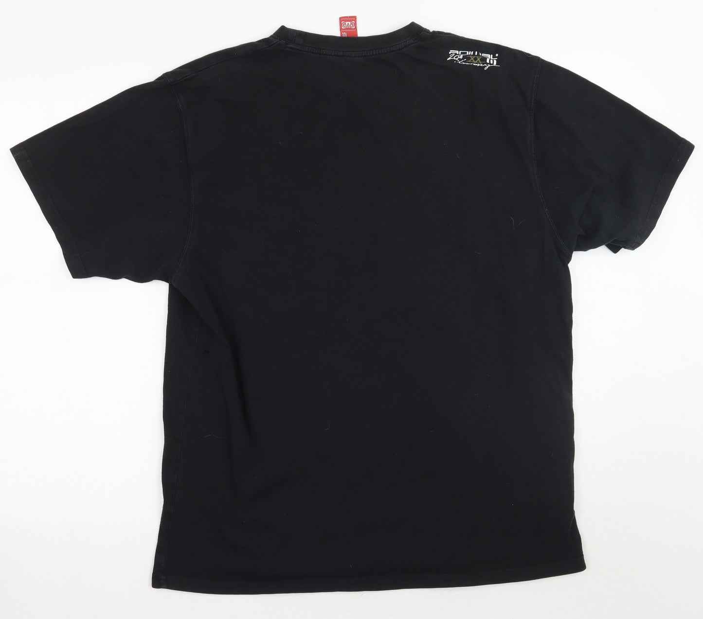 Animal Mens Black    T-Shirt Size L
