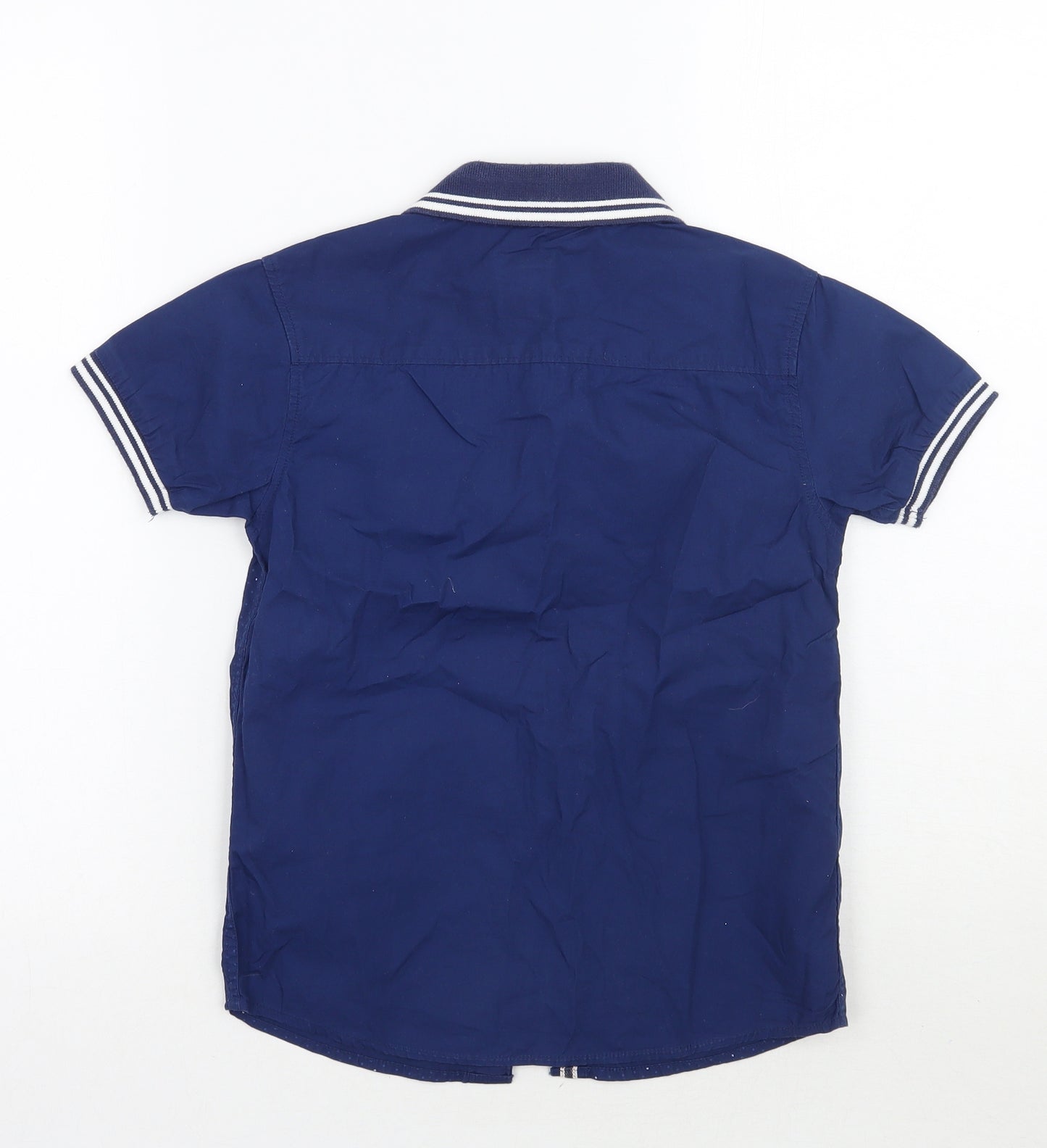Jasper Conran Boys Blue   Basic Button-Up Size 9 Years