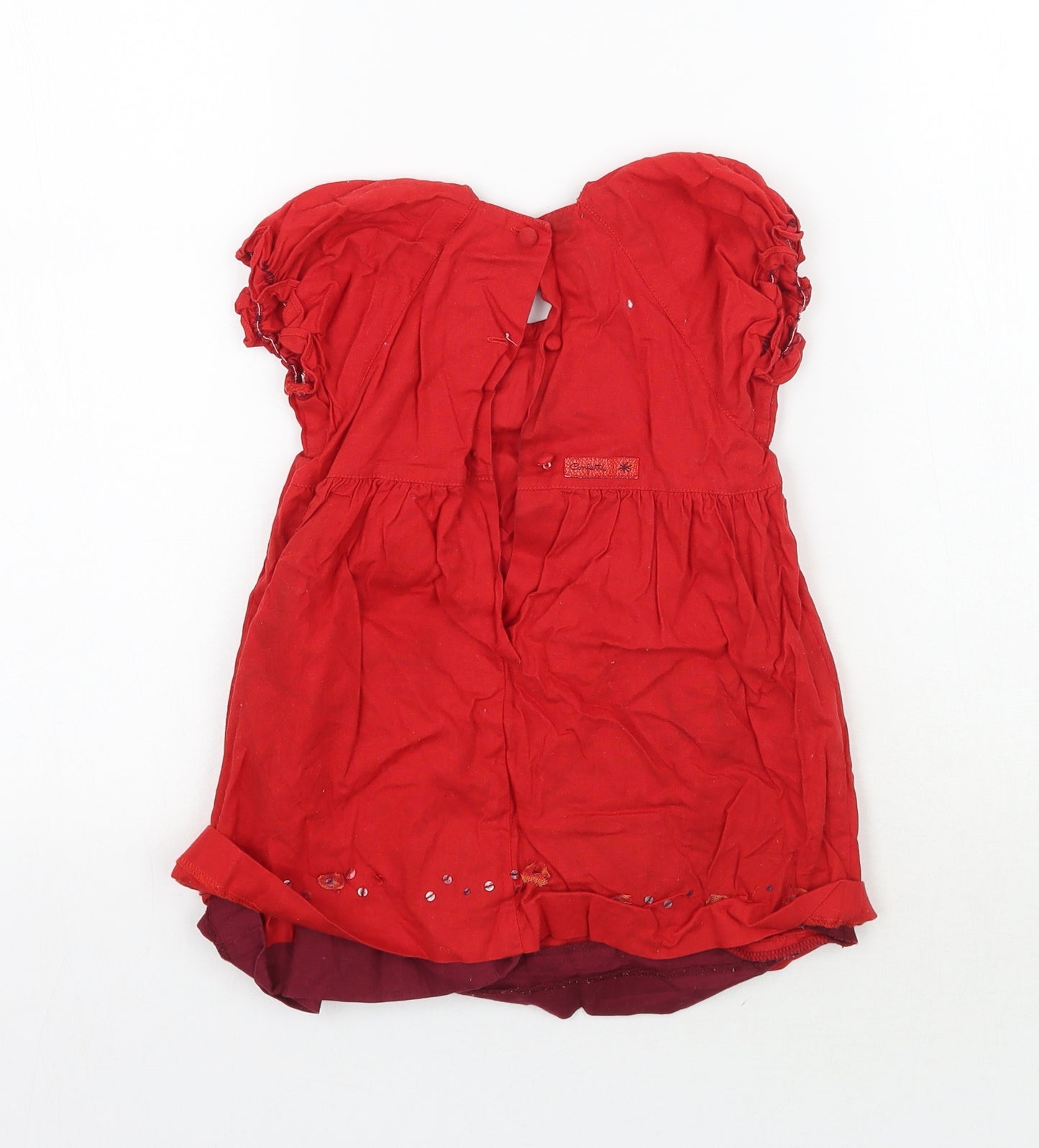 Confetti Girls Red   A-Line  Size 18 Months