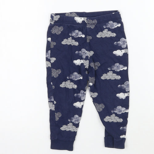 George Girls Blue   Sweatpants Trousers Size 2 Years