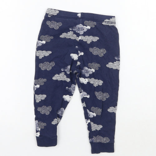 George Girls Blue   Sweatpants Trousers Size 2 Years