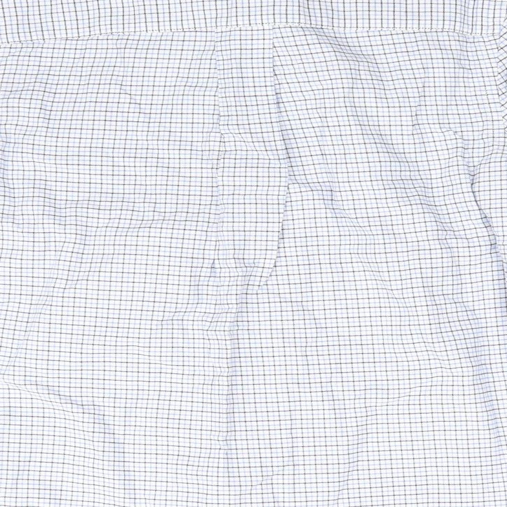 Ralph Lauren Boys Blue Check  Basic Button-Up Size 10-11 Years