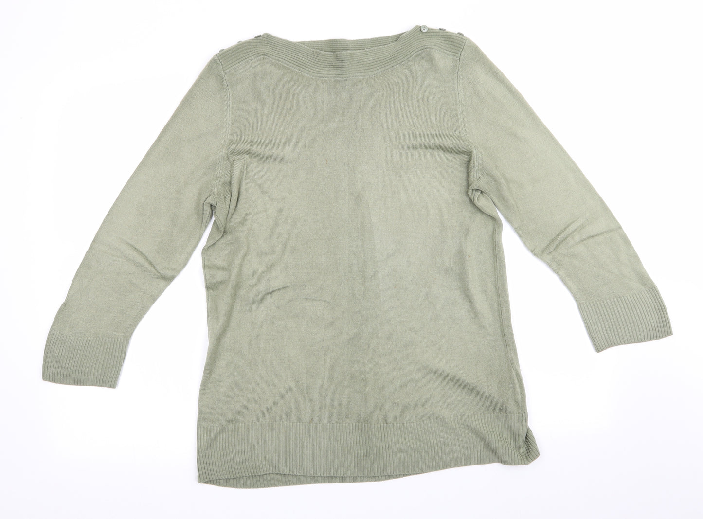Originals Womens Green   Pullover Jumper Size 14  - Longline Jumper