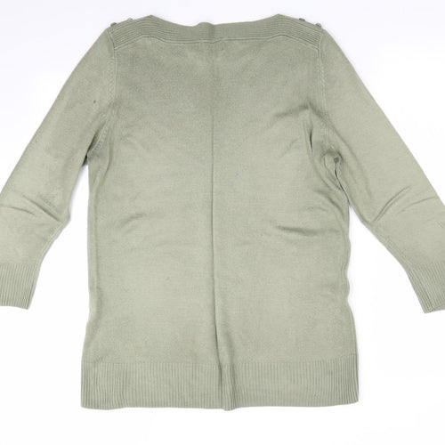 Originals Womens Green   Pullover Jumper Size 14  - Longline Jumper
