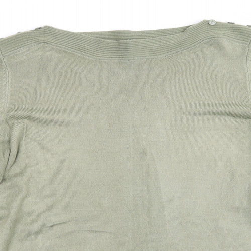 Originals Womens Green   Pullover Jumper Size 14  - Longline Jumper