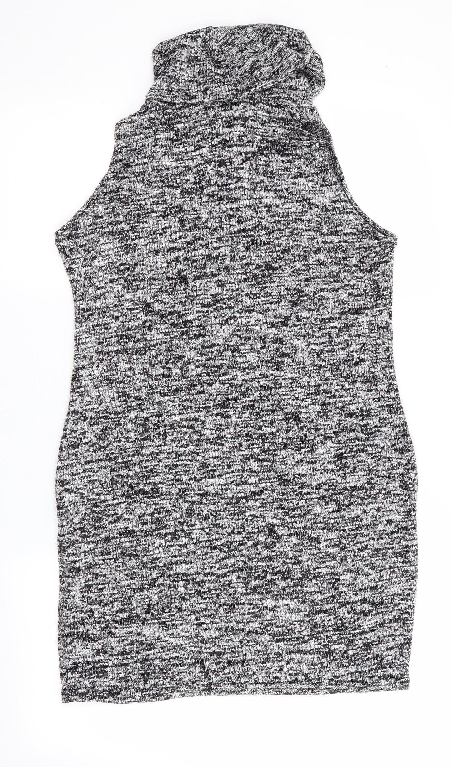 Voulez-Vous Womens Black   Jumper Dress  Size M  - White