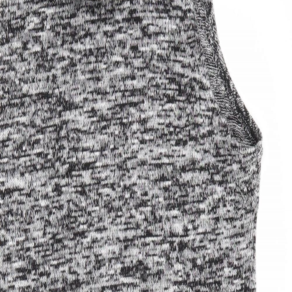 Voulez-Vous Womens Black   Jumper Dress  Size M  - White