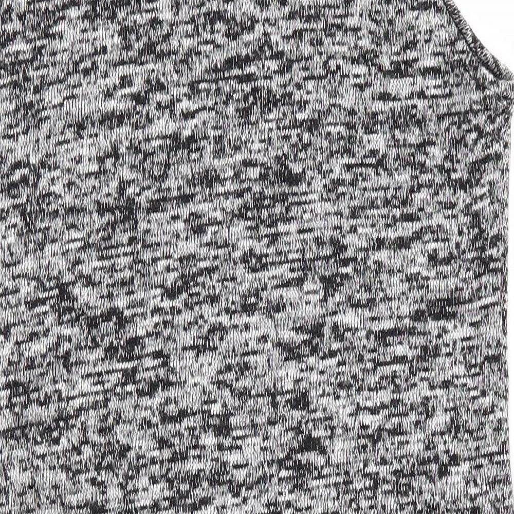Voulez-Vous Womens Black   Jumper Dress  Size M  - White