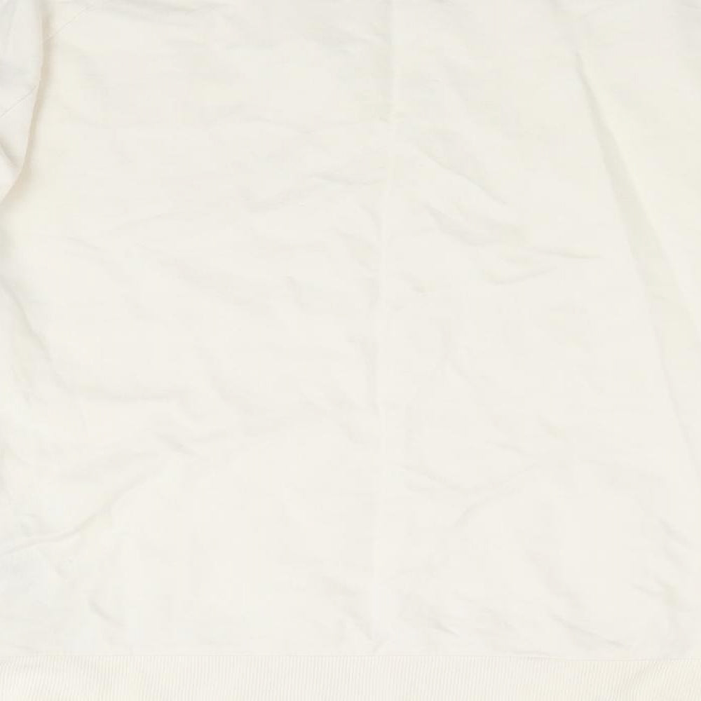 Dorothy Perkins Womens Ivory   Pullover Jumper Size 12  - Lace inset on shoulders