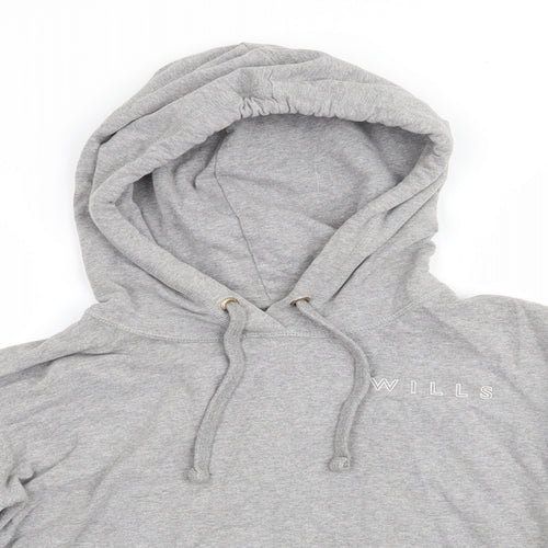 Jack Wills Womens Grey   Pullover Hoodie Size 8