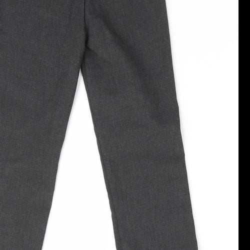 Back To School Girls Grey   Dress Pants Trousers Size 6-7 Years - School Trousers