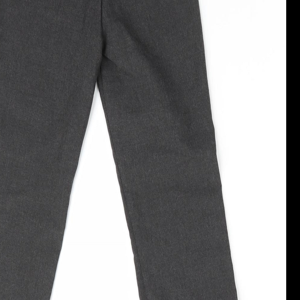 Back To School Girls Grey   Dress Pants Trousers Size 6-7 Years - School Trousers