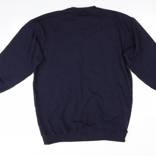In the Style Womens Blue   Pullover Sweatshirt Size 10  - Longline Sweatshirt