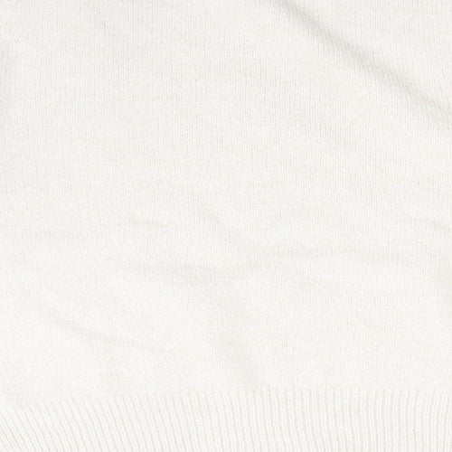 Peacocks Womens Ivory   Pullover Jumper Size M  - Pale Oatmeal Colour