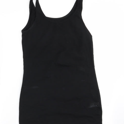 Papaya Womens Black   T-Shirt Dress  Size 10