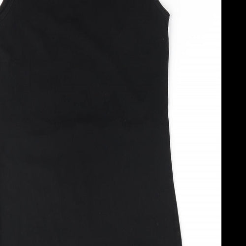 Papaya Womens Black   T-Shirt Dress  Size 10