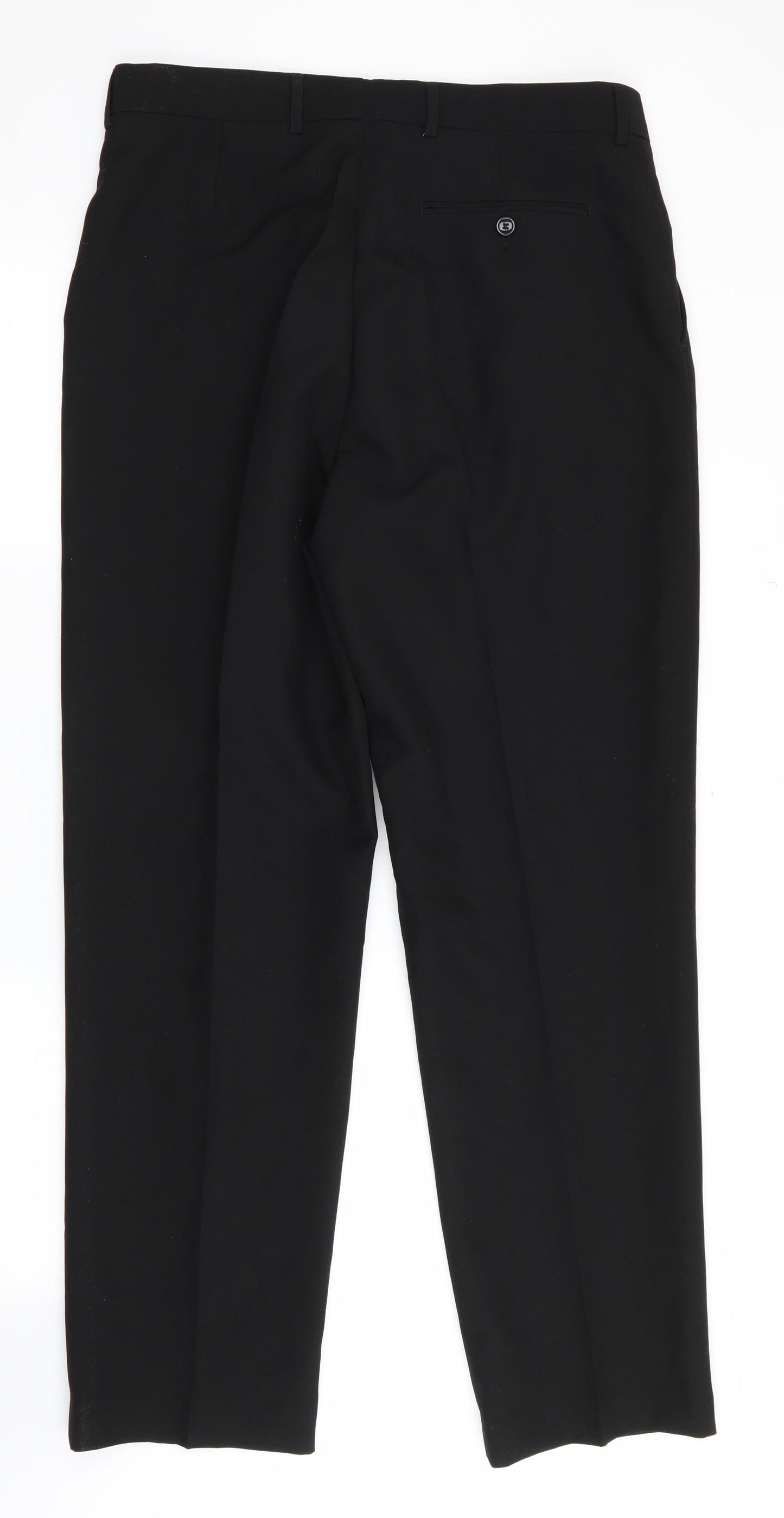Premier Mens Black   Trousers  Size 36 in L31 in