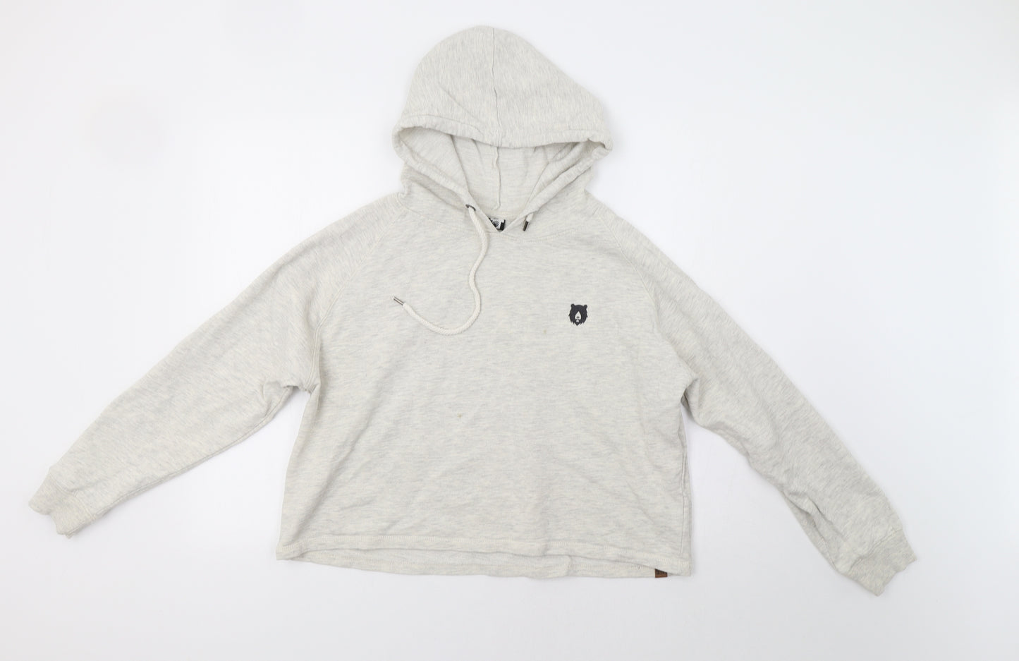 Hi5 Womens Grey   Pullover Hoodie Size S