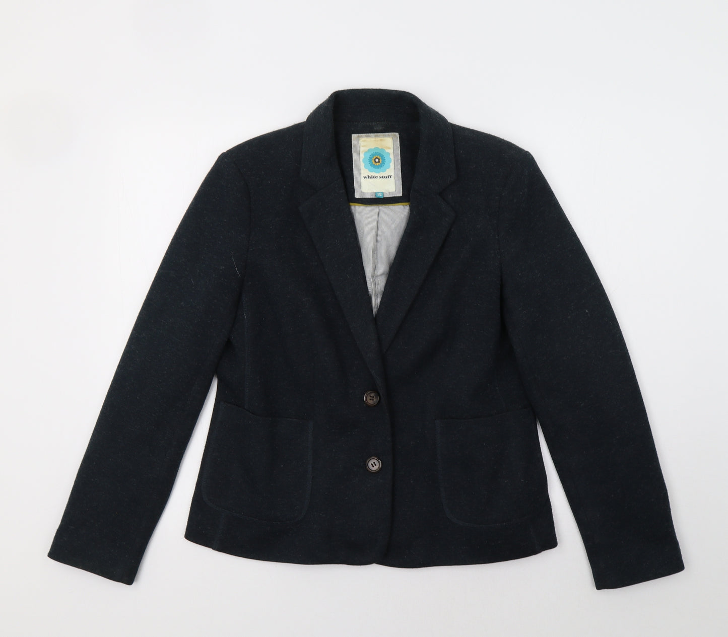 White Stuff Womens Blue   Jacket Blazer Size 12