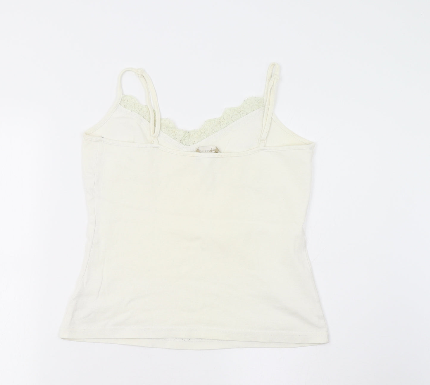 George Womens White   Camisole Tank Size 10