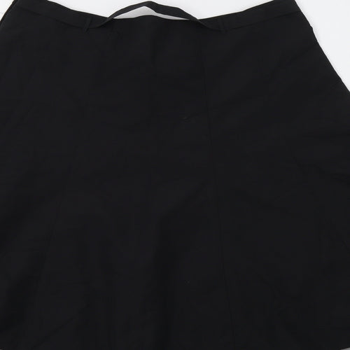 H7M Womens Black   Flare Skirt Size 12