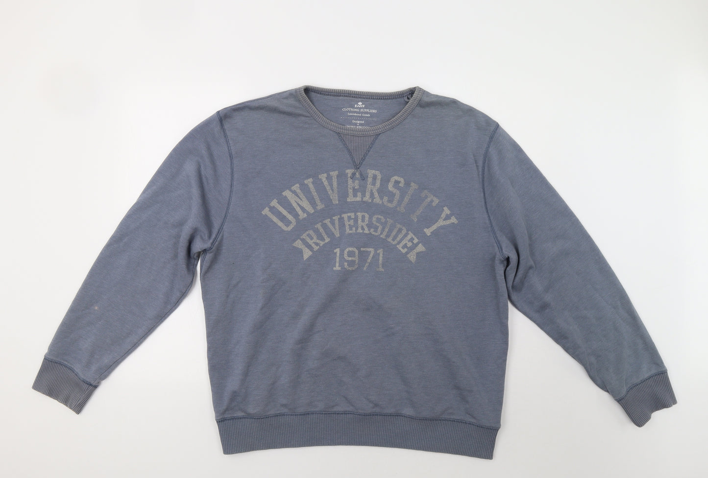 Matalan Womens Blue   Pullover Sweatshirt Size XL