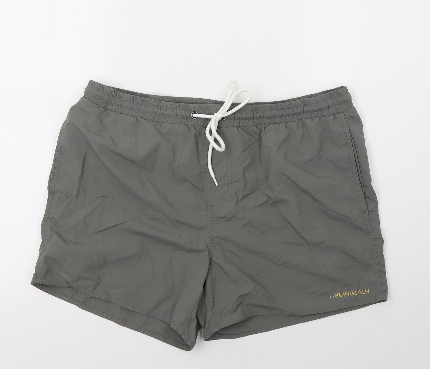 Urban Beach Mens Grey   Bermuda Shorts Size XL
