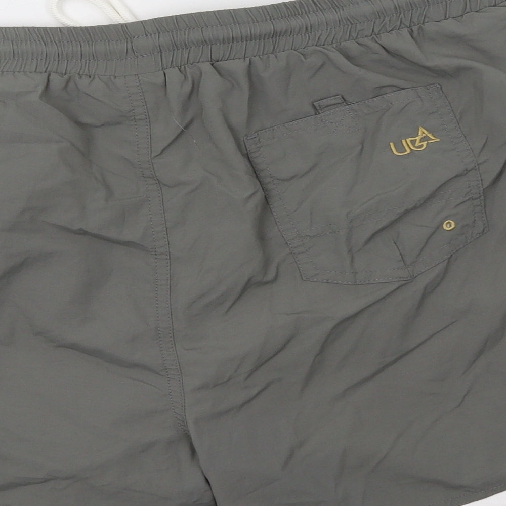 Urban Beach Mens Grey   Bermuda Shorts Size XL