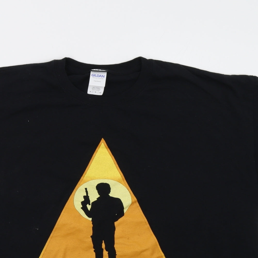 Gi8ldan Mens Black    T-Shirt Size XL  - Star Wars