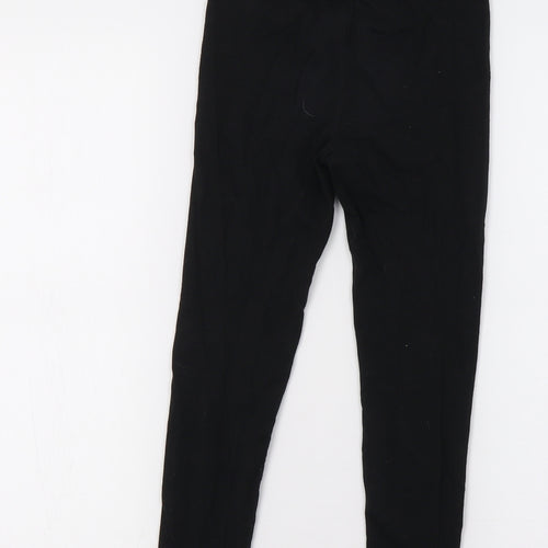 TU Girls Black   Jegging Trousers Size 8 Years