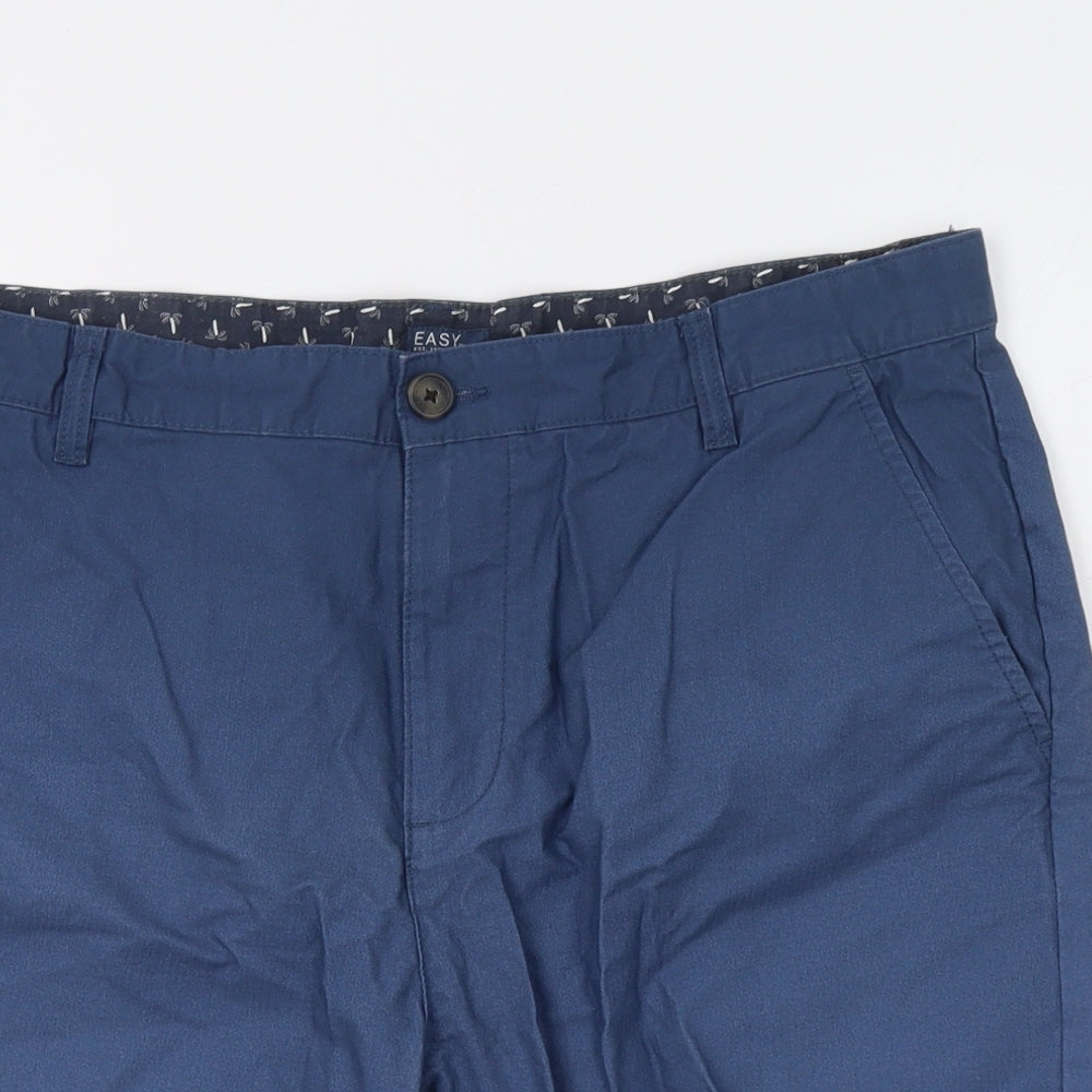 Matalan Mens Blue   Chino Shorts Size 36